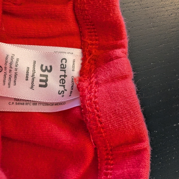 3 For $18 Carter's Navy and Red Baby Outfit Set - Picture 16 of 16